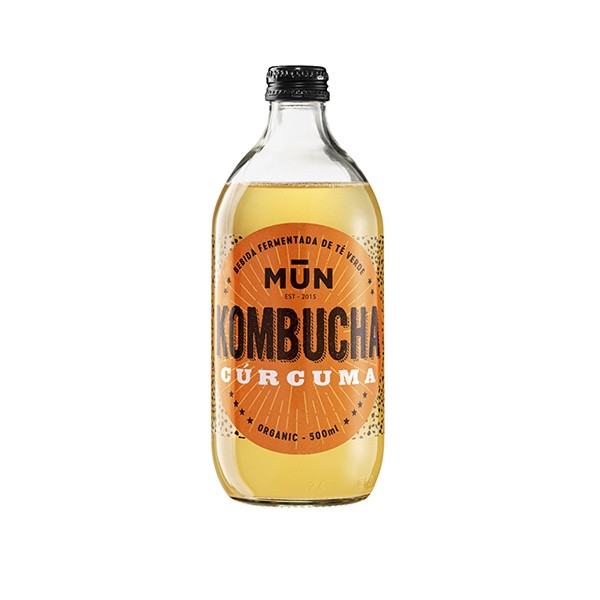Kombucha cúrcuma bio 500ml