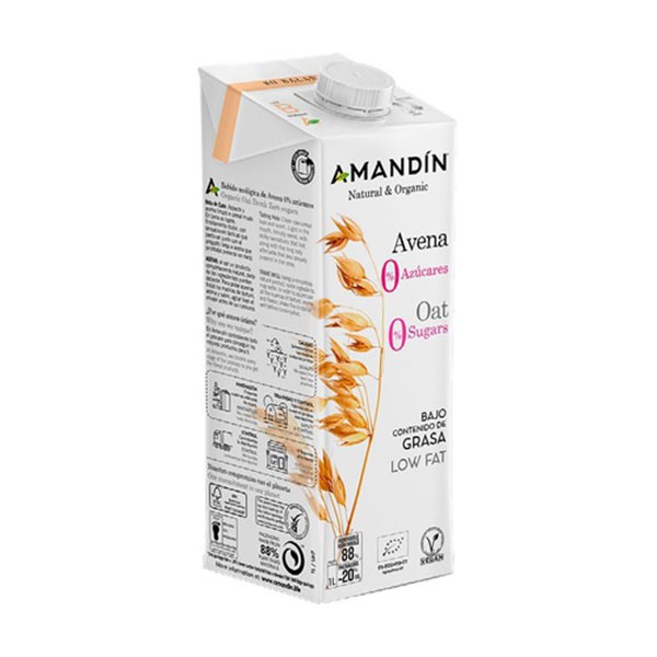 Bebida de Avena Barista 0% azúcares