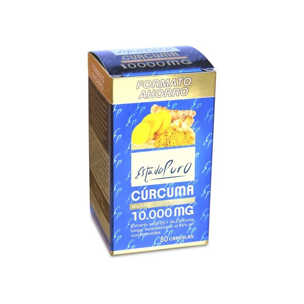 Cúrcuma 10.000 mg 80 cápsulas