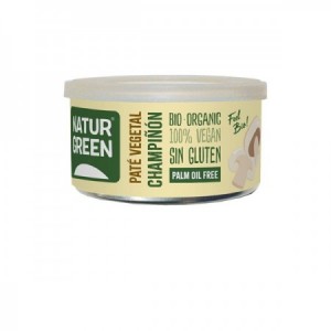 Paté vegetal de champiñón bio 125 g