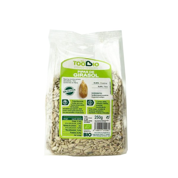 Semillas de girasol bio 250 grs.