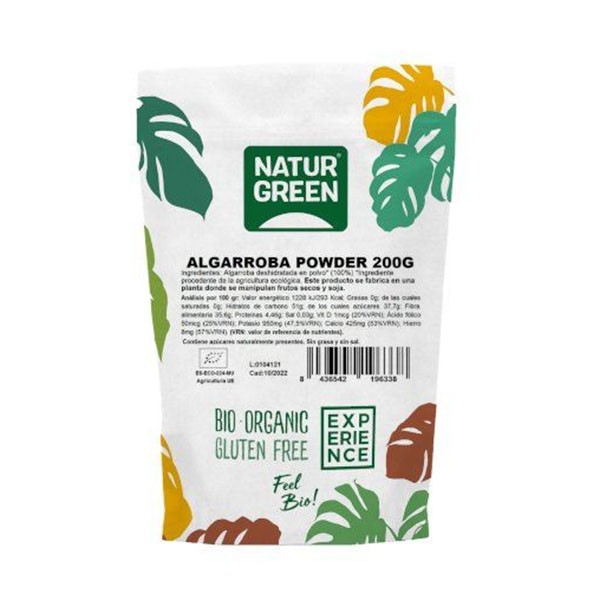Algarroba en polvo 200 gr.