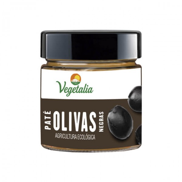 Paté de olivas negras bio 180gr