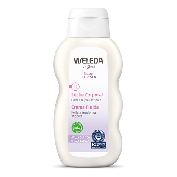 LECHE CORPORAL DE MALVA BLANCA BEBÉ 200 Ml.