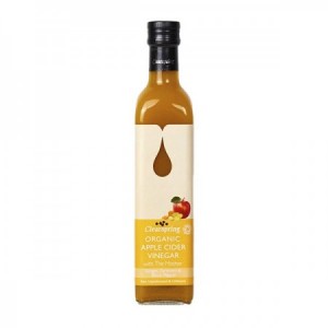 Vinagre de Manzana con Madre, Jengibre, Cúrcuma y Pimienta 500 ml.