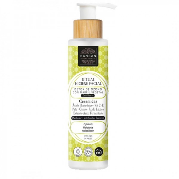 Ritual Higiene Facial - Detox de Ozono con Marfil Vegetal 150 ml.