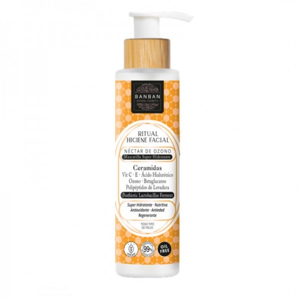 Ritual Higiene Facial - Néctar de Ozono Mascarilla Superhidratante 150 ml.