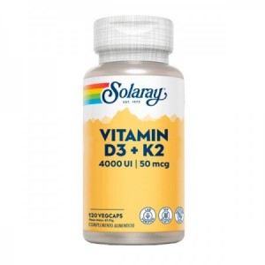VITAMINA D3+K2 (MK7) 60 Caps.