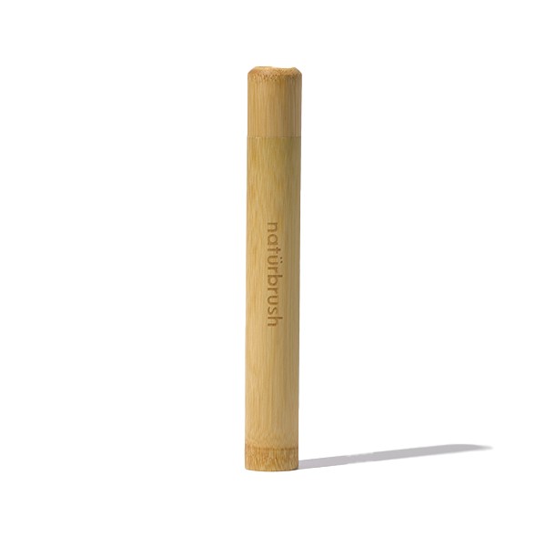 Estuche de bambú para cepillo dental