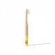 Cepillo dental infantil de bambú color amarillo Cepillo dental infantil de bambú color amarillo