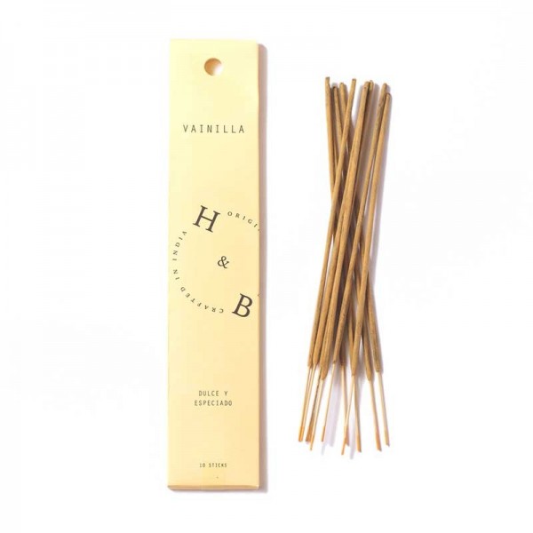 Incienso natural en varillas - Vainilla Incienso natural en varillas - Vainilla