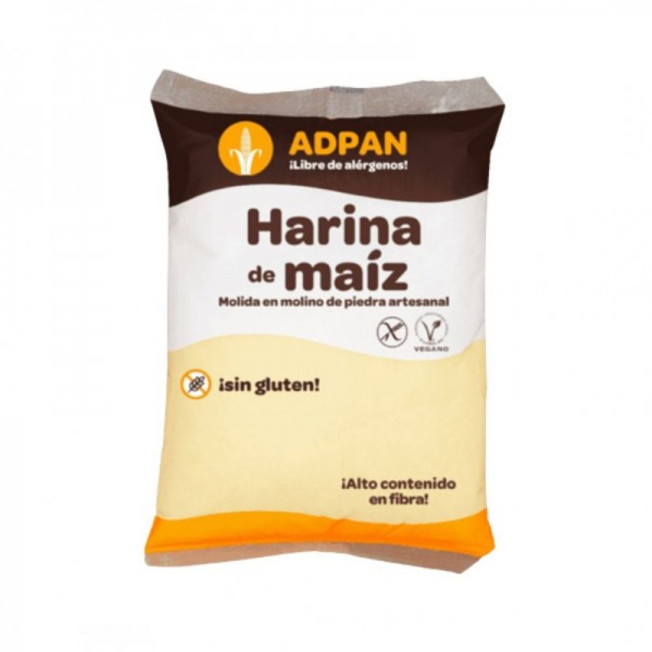 Harina de maíz sin gluten 1 kg Harina de maíz sin gluten 1 kg