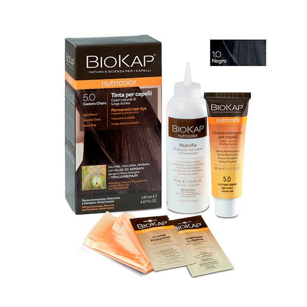 Tinte Nutricolor Classic 1.0 Negro 140 ml. Tinte Nutricolor Classic 1.0 Negro 140 ml.