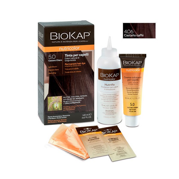 Tinte Nutricolor Classic 4.06 Castaño Café 140 ml. Tinte Nutricolor Classic 4.06 Castaño Café 140 ml.