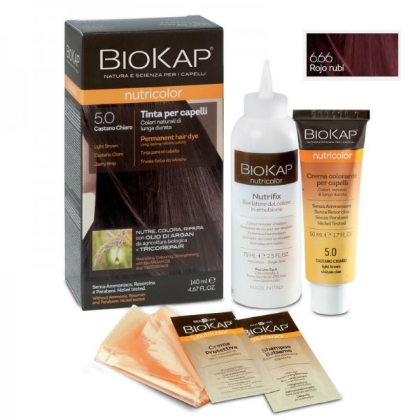 Tinte Nutricolor Classic 6.66 Rojo Rubí140 ml. Tinte Nutricolor Classic 6.66 Rojo Rubí140 ml.