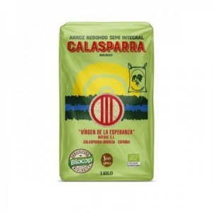 Arroz Calasparra Semi integral bio 1kg