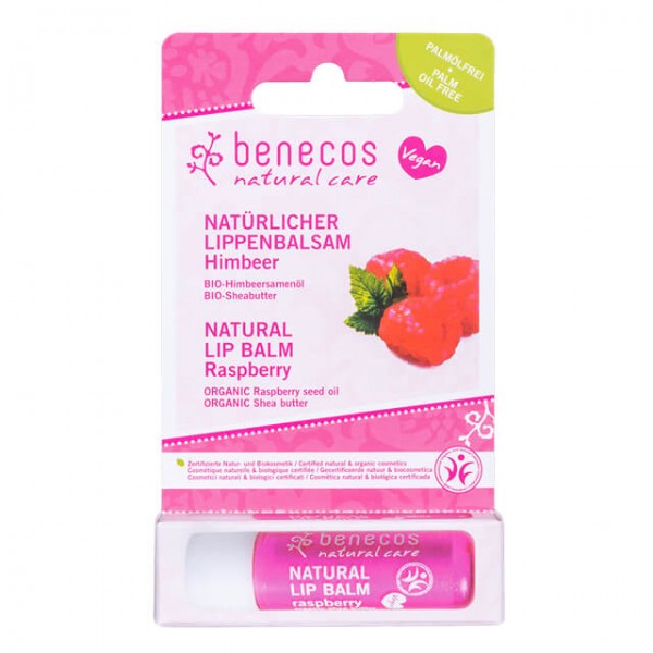 BALSAMO LABIAL NATURAL VEGANO - FRAMBUESA