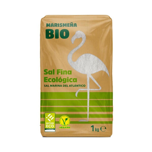 Sal marina fina ecológica del atlántico 1Kg