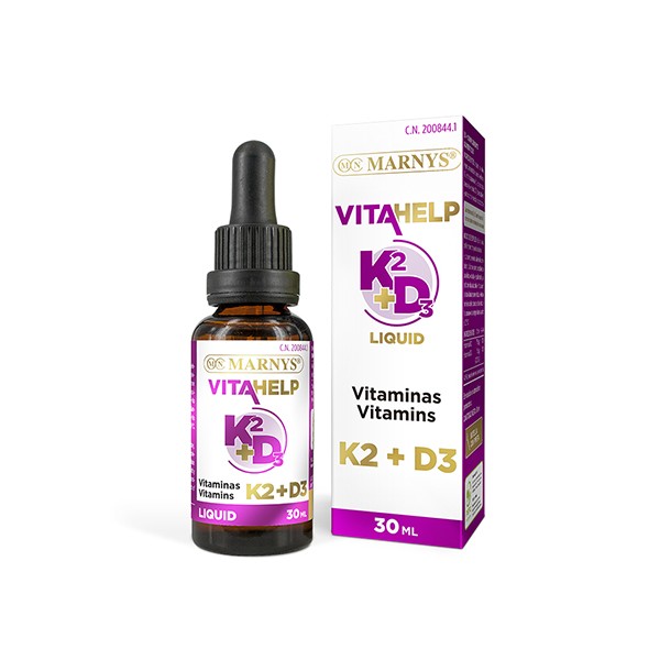 Vitamina K2 + D3 líquida 30 ml.