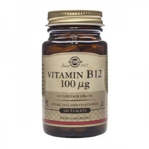 Vitamina B12 (cianocobalamina) 100µg 100 Comprimidos