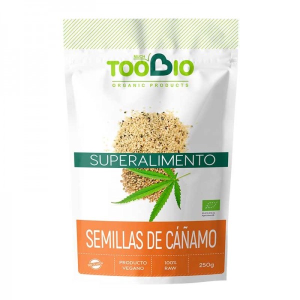 Semillas de cáñamo peladas bio 250 grs.