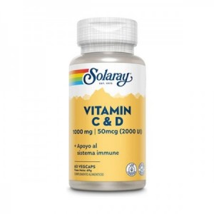 Vitamin C & D 60 cápsulas