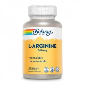 L-ARGININA 500 Mg. 100 Caps.