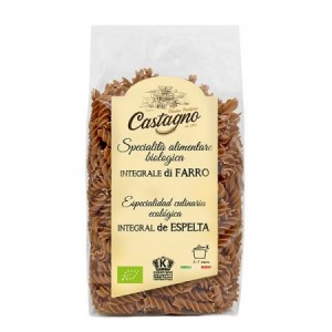 Espirales de trigo integral bio 500gr.