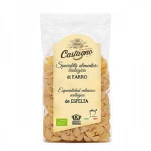 Conchas de espelta blanca Bio 500gr.