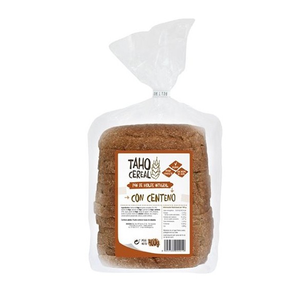 Pan de molde integral con centeno 400gr