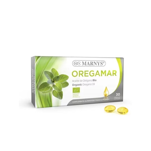 Oregamar aceite de oréganos bio 30 perlas