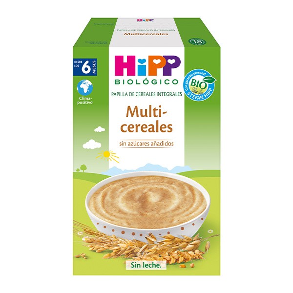 Papilla multicereales bio 400gr.