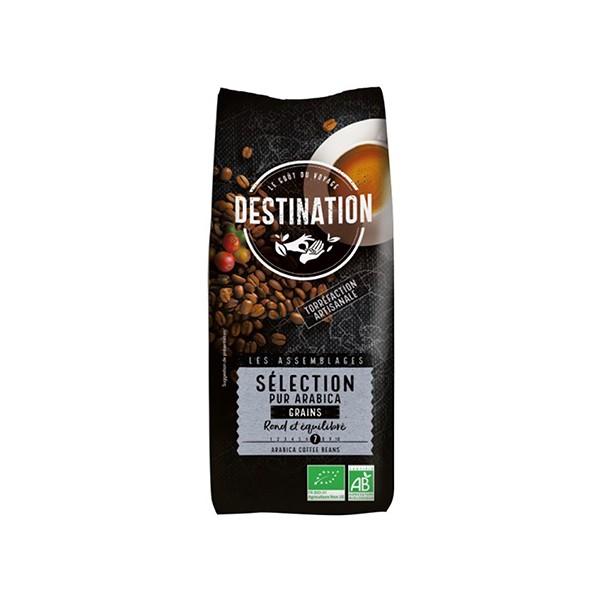 Café ecológico en grano Selección 100% Arábica 1KG