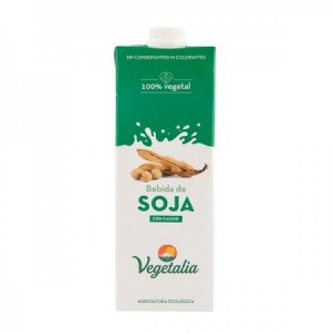 Bebida de soja con calcio 1L