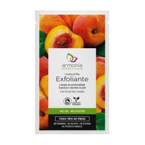 Exfoliante de melocotón monodosis