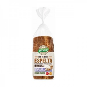 Pan de molde integral de trigo espelta bio 400gr