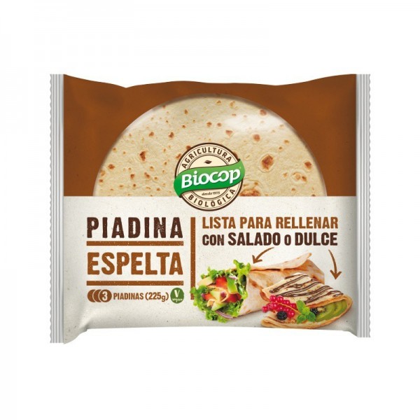 Piadina de espelta 225g