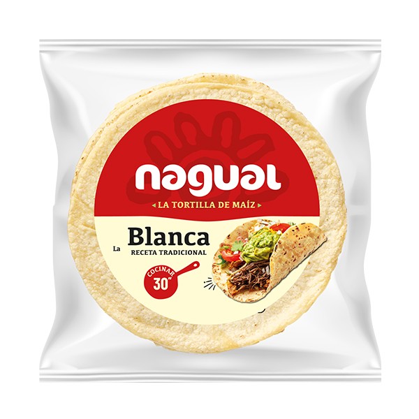 Tortillas de maíz receta original 8 unidades