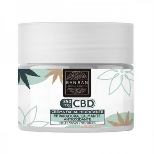 Crema Facial Hidratante CBD 50 ml.