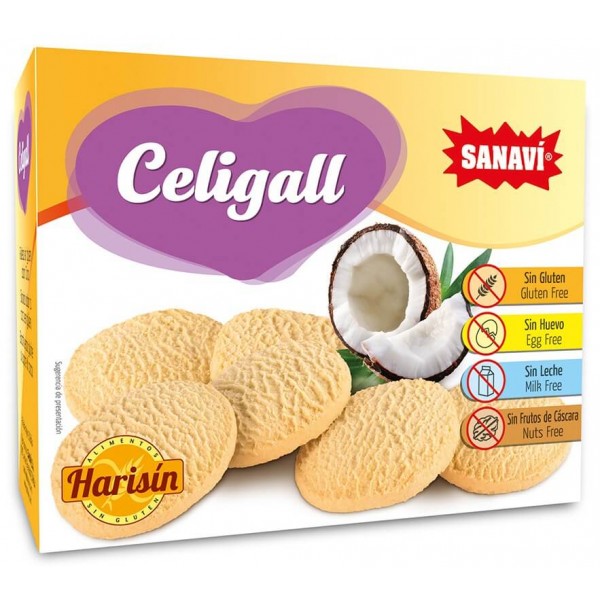 HARISIN CELIGALL GALLETAS DE COCO