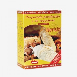 HARISIN PREPARADO PANIFICABLE SIN GLUTEN 500 gr.