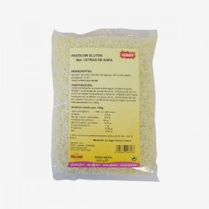 HARISIN LETRAS DE SOPA SIN GLUTEN 500 gr.