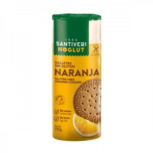 Galletas Noglut digestive naranja