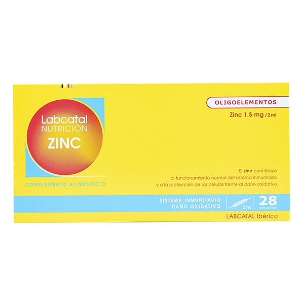 Labcatal 18 - Zinc 28 ampollas