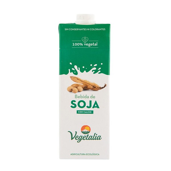 Bebida de soja con calcio 1L