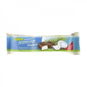 Barrita de coco y chocolate con leche bio 50g