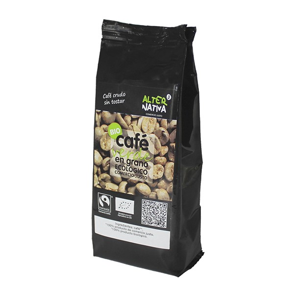 Café verde en grano tostar Bio 150 gr