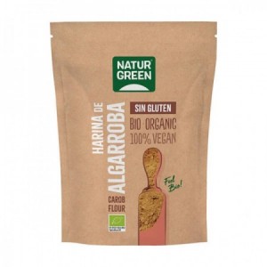 Harina de algarroba bio sin gluten 500gr