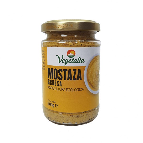 Mostaza gruesa bio 200gr