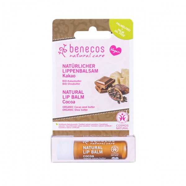 Bálsamo labial natural vegano chocolate
